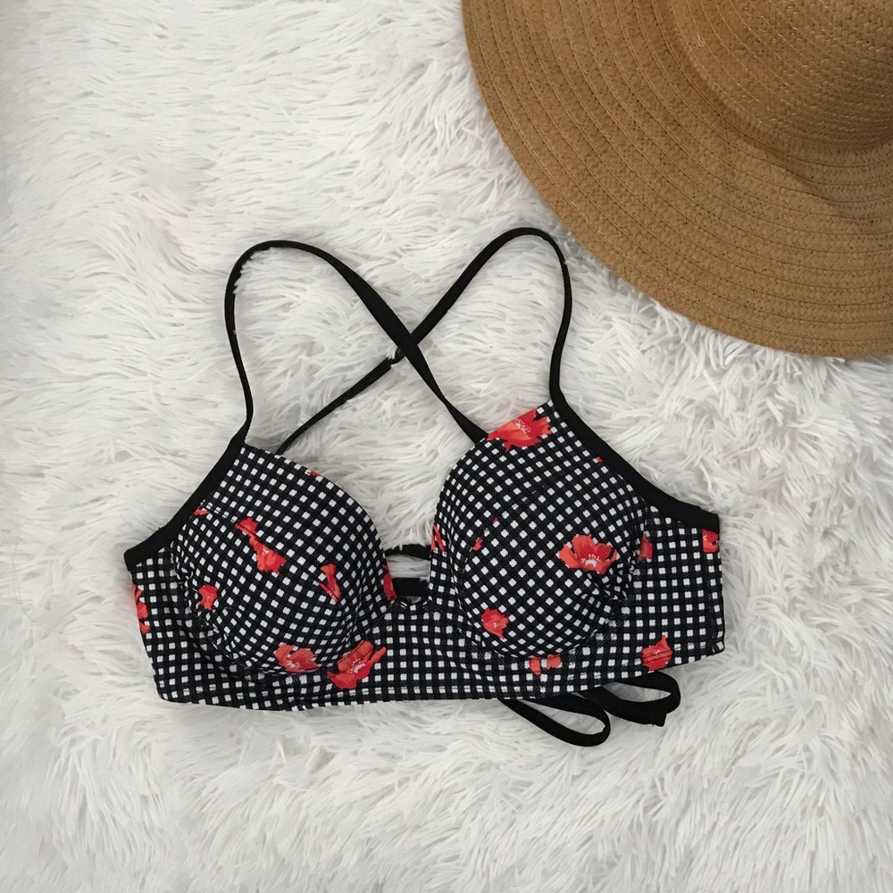 💦 JF Floral Bikini Top 💦 - Picture 1 of 3